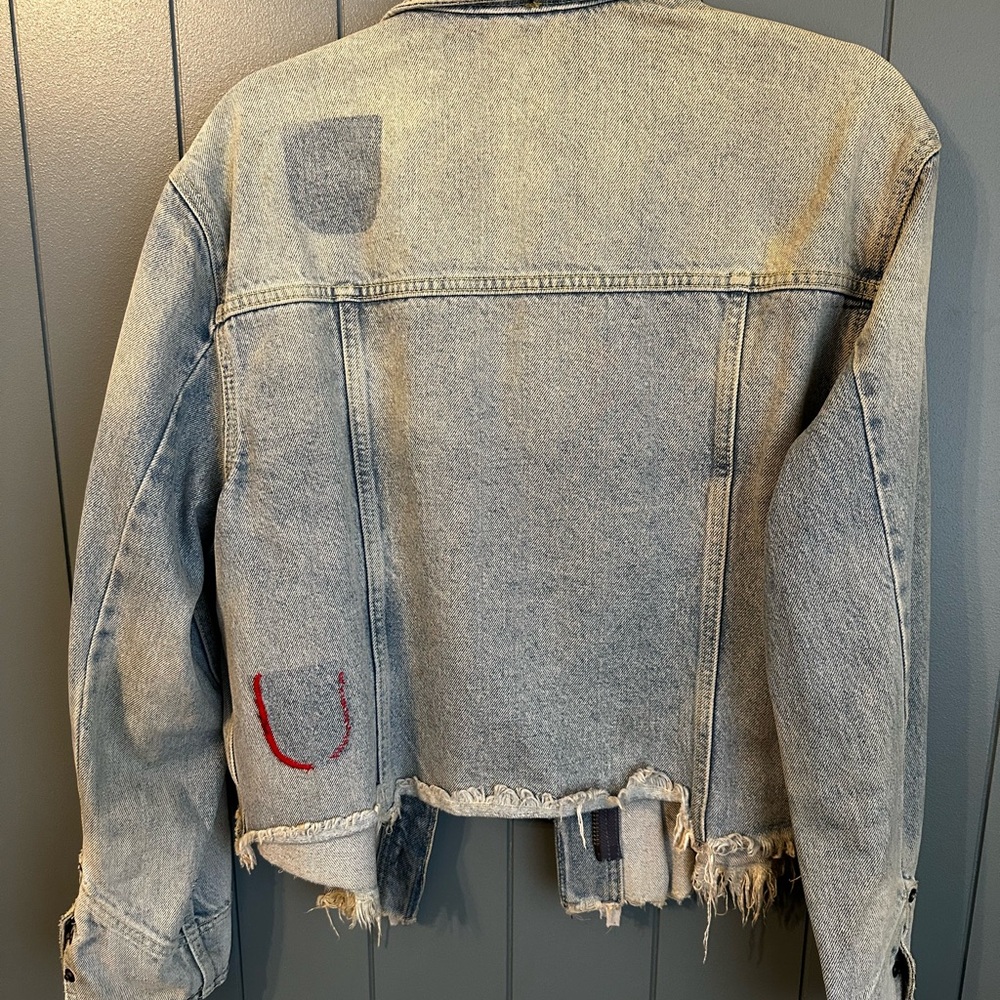 Free People Crop Jean Jacket